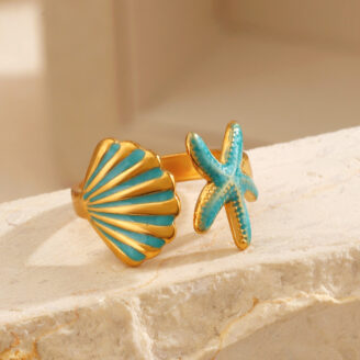 Moorea Coral Ring
